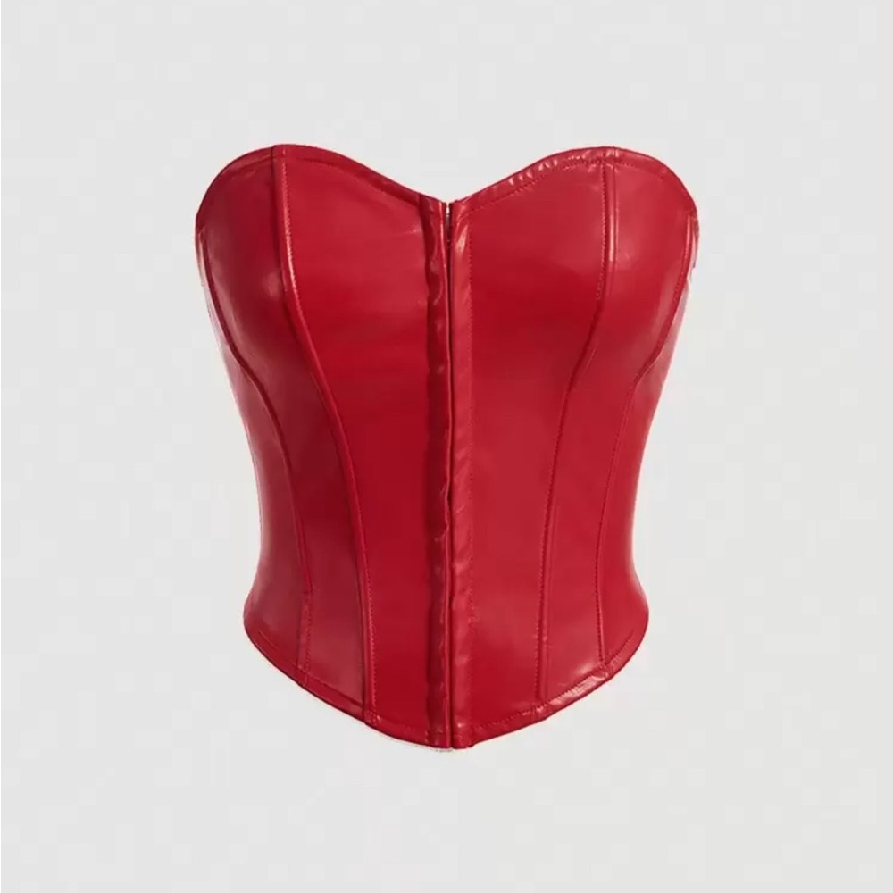 Red Corset Top
